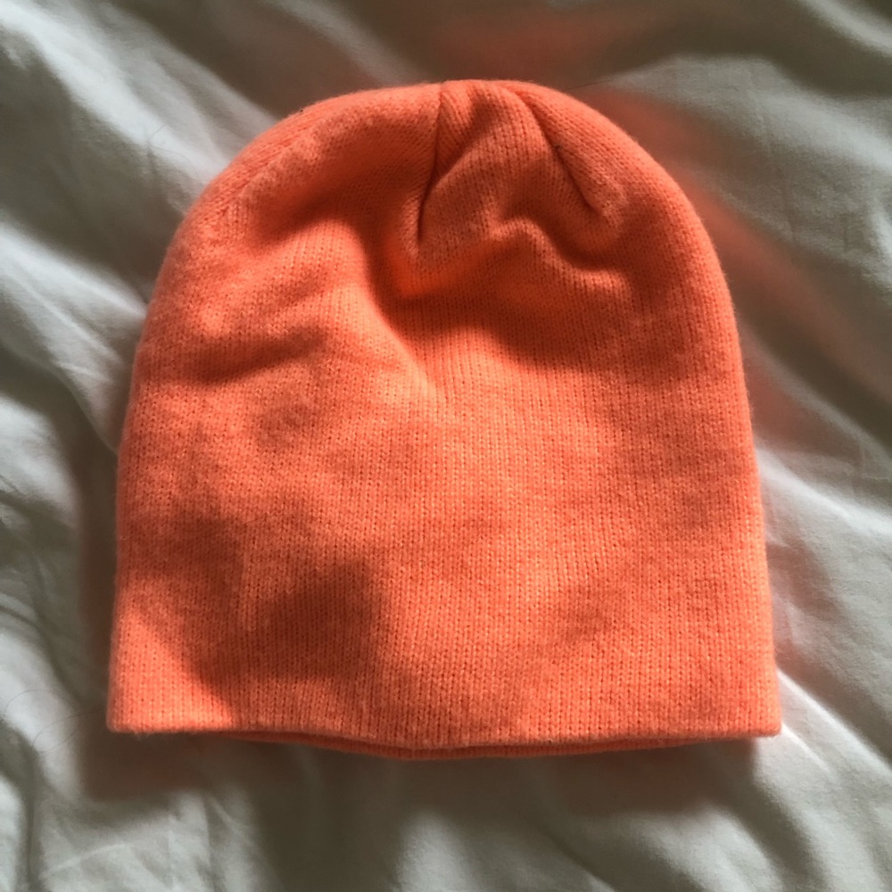 Coral beanie